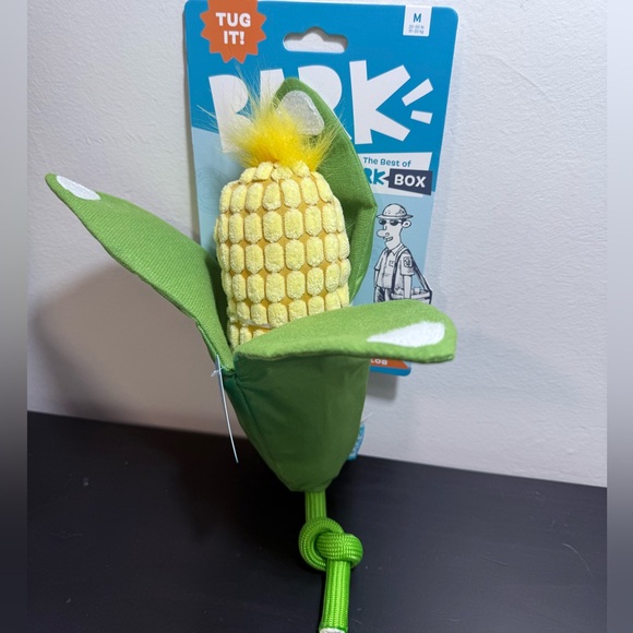 BARK 'Corn on the Slob' Dog Toy | NWT - Picture 1 of 4